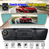 1080P 7inch Touch Screen Car DVR Camera Rearview