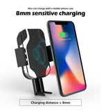 10W Qi Wireless Car Fast Charger Auto Air Vent