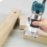 800W Electric Hand Trimmer Router Wood Carving