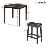 5-Piece Counter-Height Dining Set