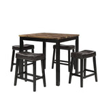 5-Piece Counter-Height Dining Set