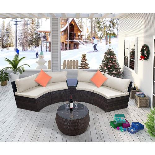 6-Piece Furniture Sets, Outdoor Sectional