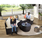 6-Piece Furniture Sets, Outdoor Sectional