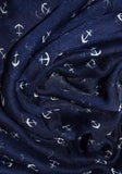 Artsy Nautical Anchor Print Marine Lightweight