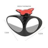 Car Care Dual Vision Auxiliary Mirror Adjustable