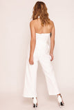 White Suit Style Jumpsuit