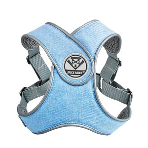 X Step in Nylon Dog Harness Choke Free Dogs Vest