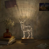 Transparent Fawn LED light