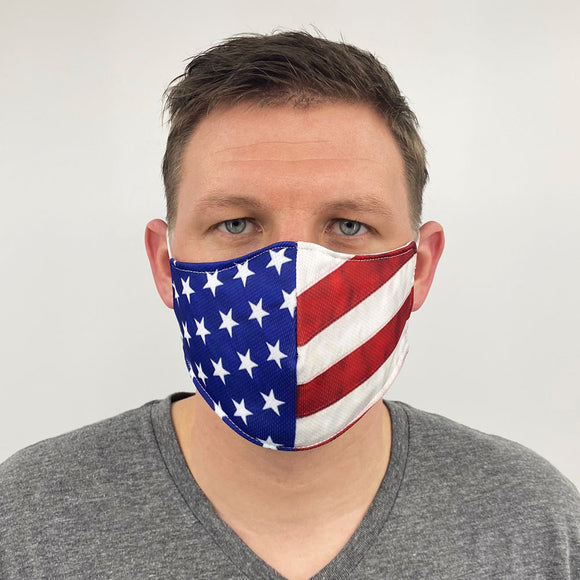 American Flag Face Cover