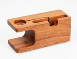 Bamboo & Wooden Charge Dock Holder For Watch