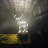 Transparent Fawn LED light