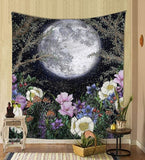 Hanging fabric background wall covering home decoration tapestry  95*73cm