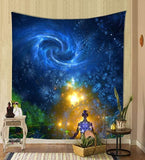 Hanging fabric background wall covering home decoration tapestry  95*73cm