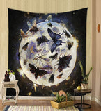 Hanging fabric background wall covering home decoration tapestry  95*73cm