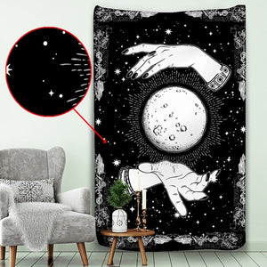 Night Moon Tarot Mandala tapestry home decoration tapestry psychedelic hippies  wall hanging